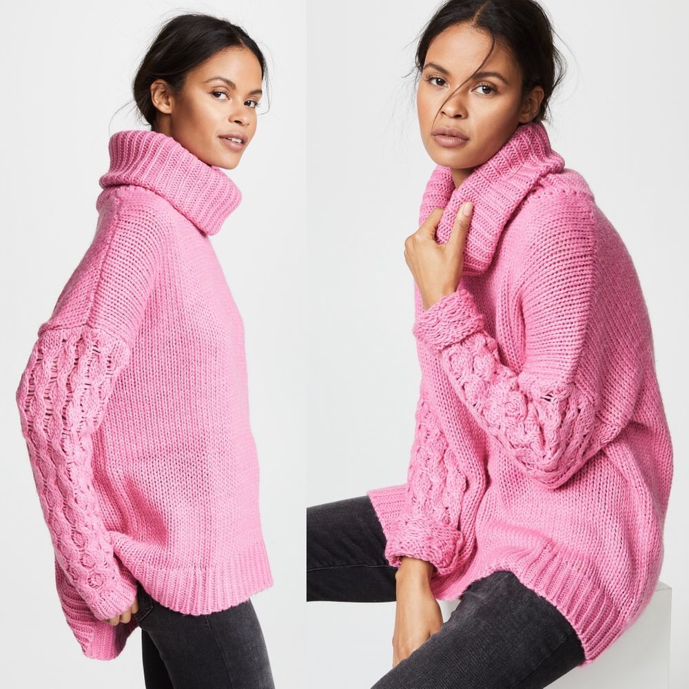 🍎 One Teaspoon Oversized Pullover Sweater Small - Picture 6 of 8
